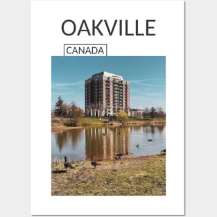 Oakville Ontario Canada Souvenir Present Gift for Canadian T-shirt Apparel Mug Notebook Tote Pillow Sticker Magnet Posters and Art